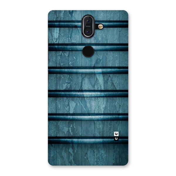 Rustic Blue Shelf Back Case for Nokia 8 Sirocco