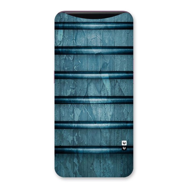 Rustic Blue Shelf Back Case for Oppo Find X