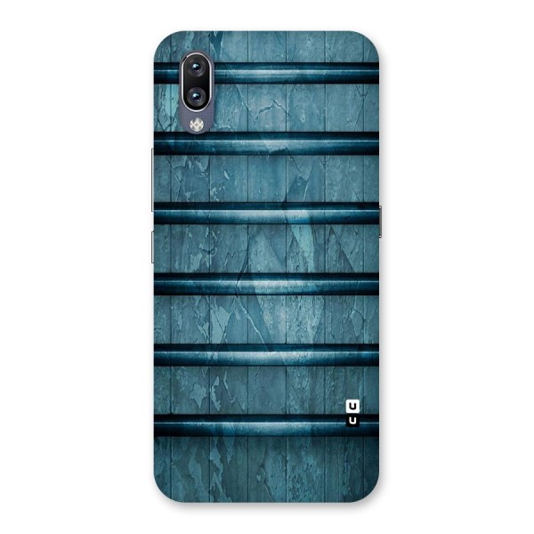 Rustic Blue Shelf Back Case for Vivo NEX