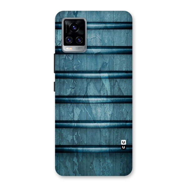 Rustic Blue Shelf Back Case for Vivo V20 Pro