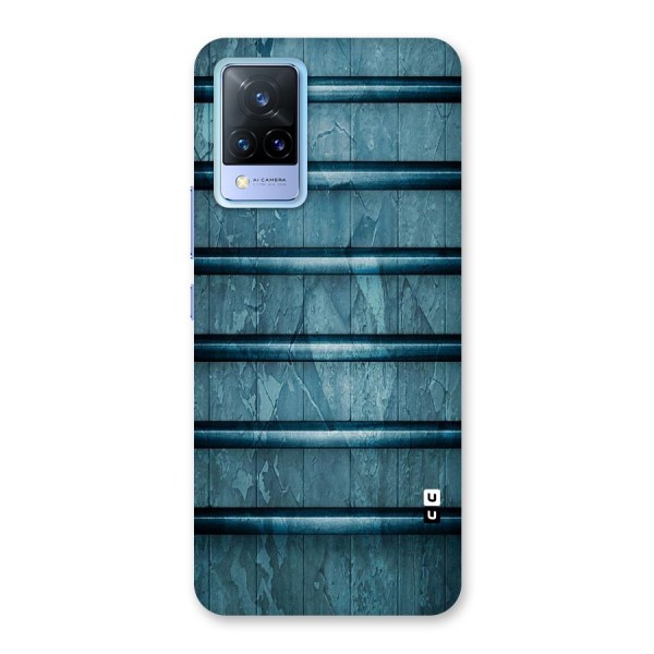 Rustic Blue Shelf Back Case for Vivo V21 5G