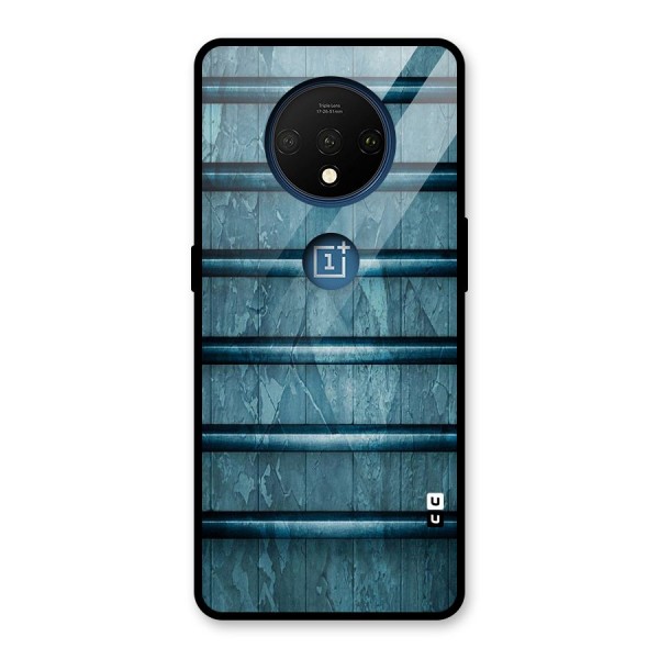 Rustic Blue Shelf Glass Back Case for OnePlus 7T