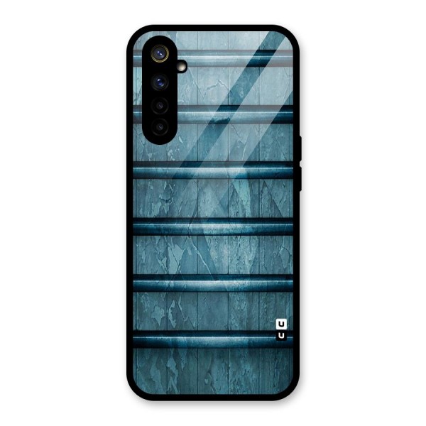 Rustic Blue Shelf Glass Back Case for Realme 6