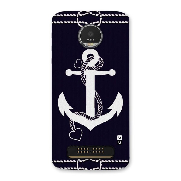 Sail Anchor Back Case for Moto Z Play