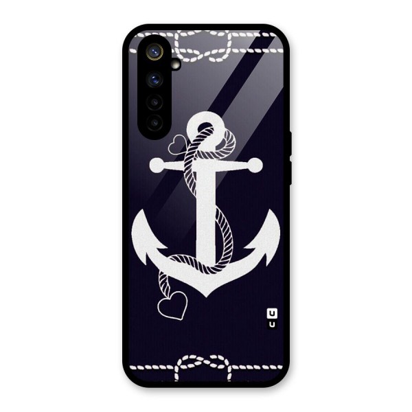 Sail Anchor Glass Back Case for Realme 6