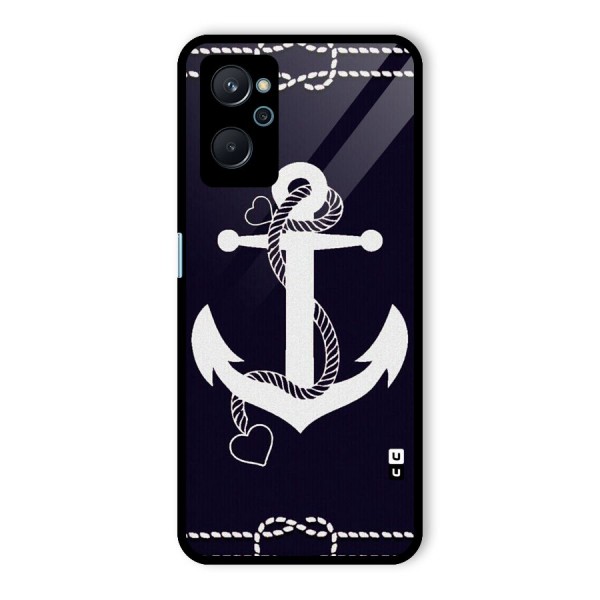 Sail Anchor Glass Back Case for Realme 9i