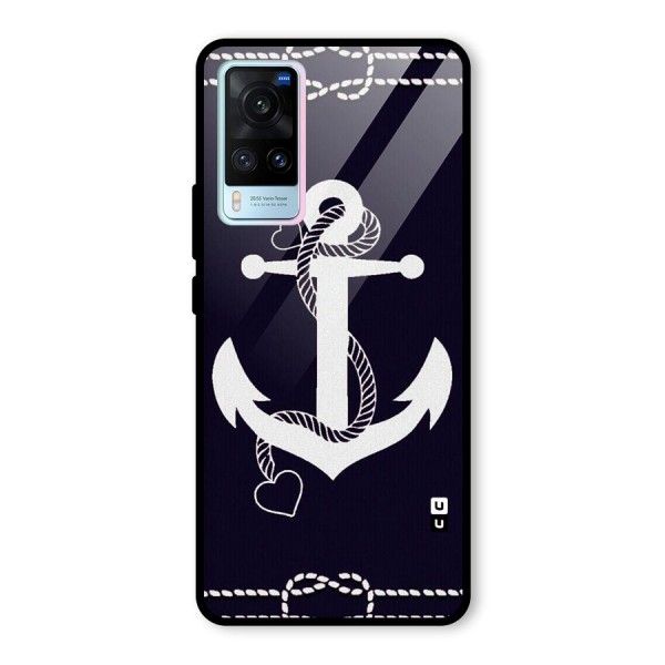 Sail Anchor Glass Back Case for Vivo X60