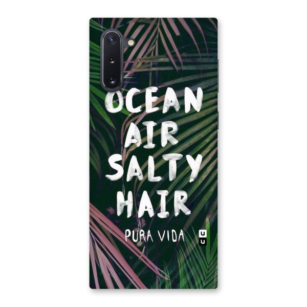 Salty Hair Back Case for Galaxy Note 10