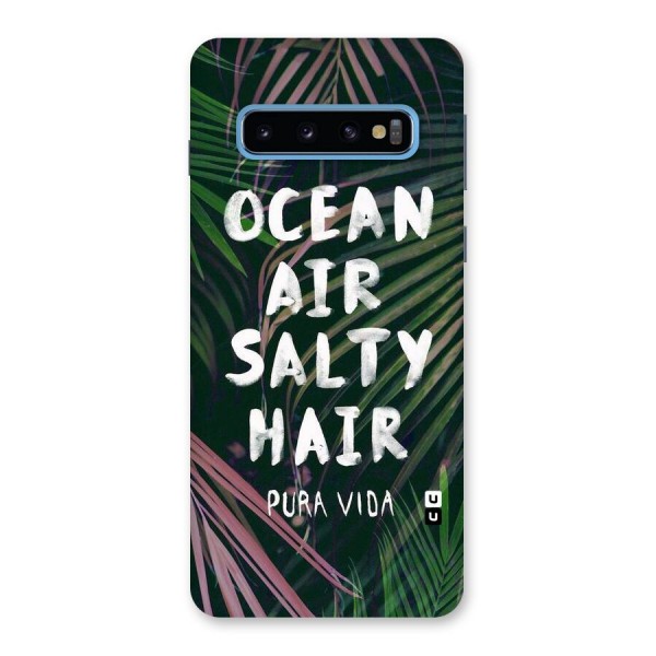 Salty Hair Back Case for Galaxy S10