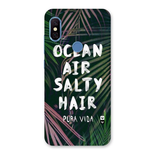 Salty Hair Back Case for Redmi Note 6 Pro