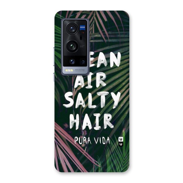 Salty Hair Back Case for Vivo X60 Pro Plus