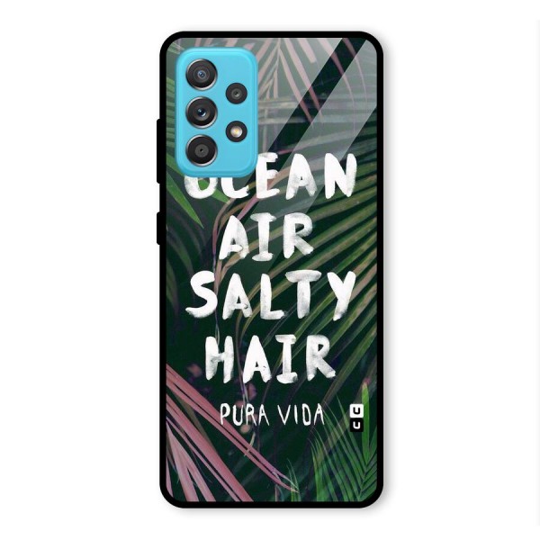 Salty Hair Glass Back Case for Galaxy A52s 5G