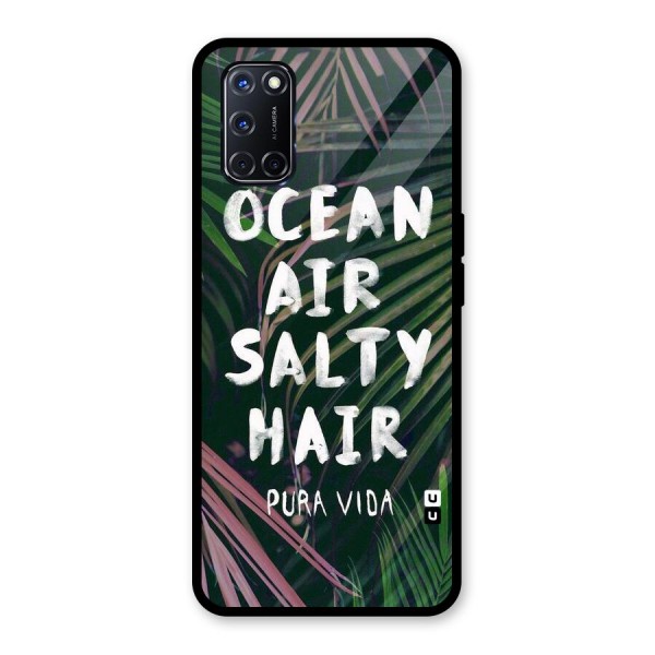 Salty Hair Glass Back Case for Oppo A52