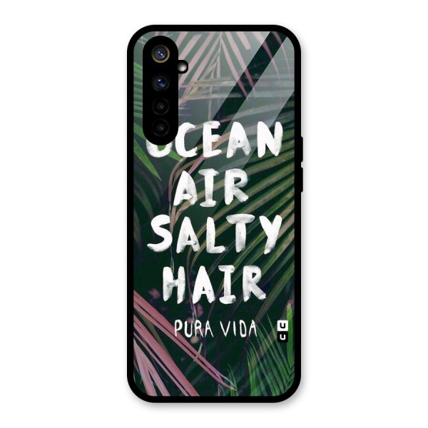 Salty Hair Glass Back Case for Realme 6