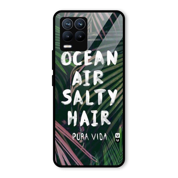 Salty Hair Glass Back Case for Realme 8 Pro