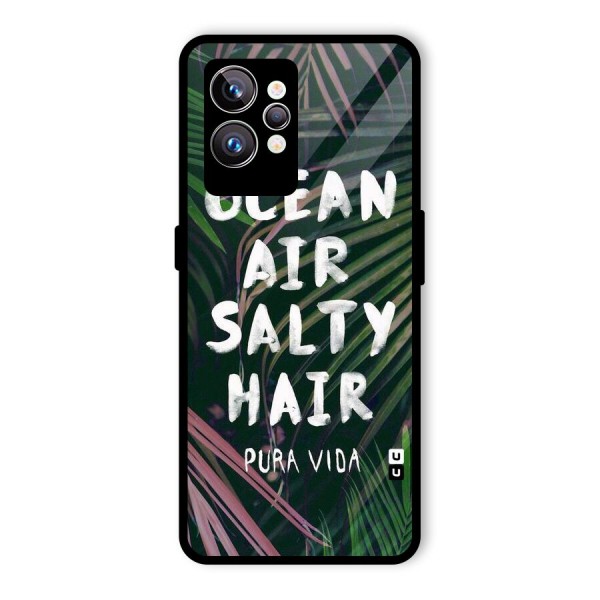 Salty Hair Glass Back Case for Realme GT2 Pro