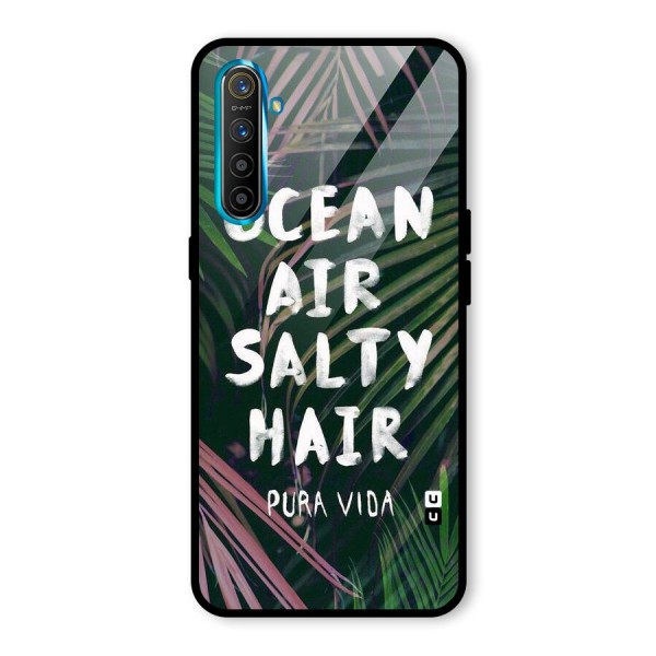 Salty Hair Glass Back Case for Realme XT