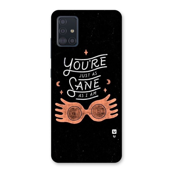 Sane As I Back Case for Galaxy A51