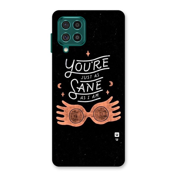 Sane As I Back Case for Galaxy F62