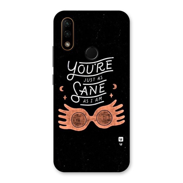 Sane As I Back Case for Lenovo A6 Note