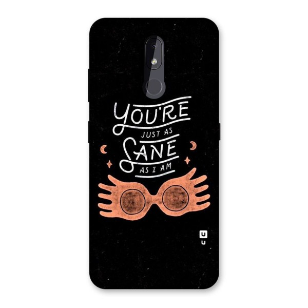 Sane As I Back Case for Nokia 3.2