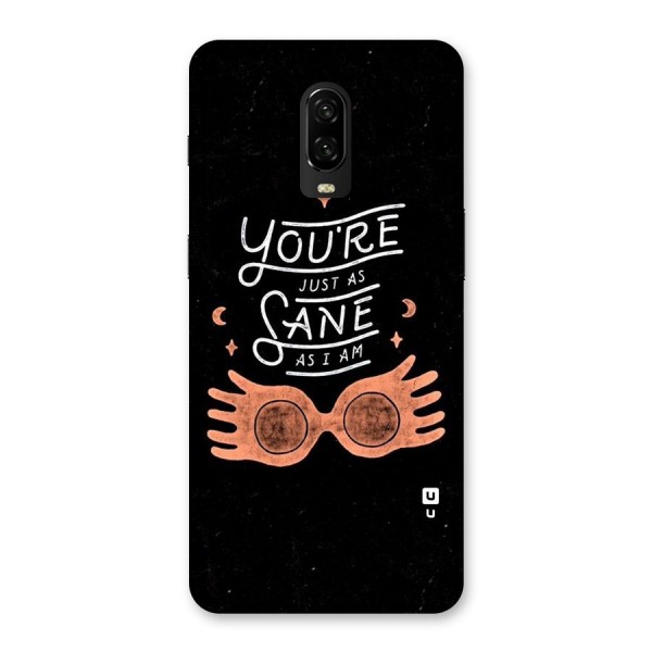 Sane As I Back Case for OnePlus 6T