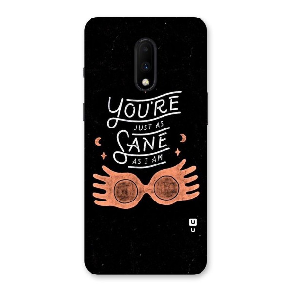 Sane As I Back Case for OnePlus 7