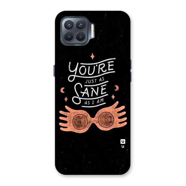 Sane As I Back Case for Oppo F17 Pro