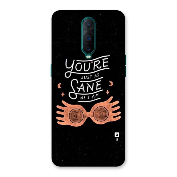 Sane As I Back Case for Oppo R17 Pro