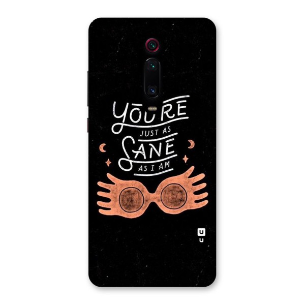 Sane As I Back Case for Redmi K20 Pro