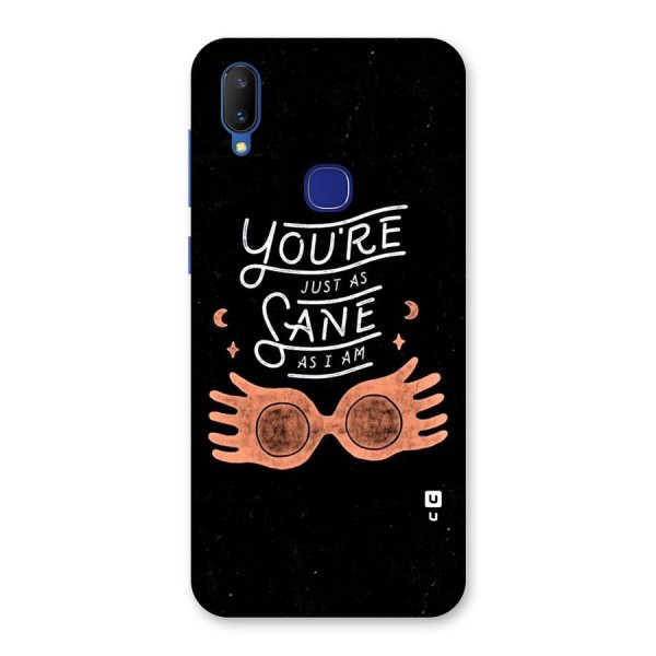 Sane As I Back Case for Vivo V11