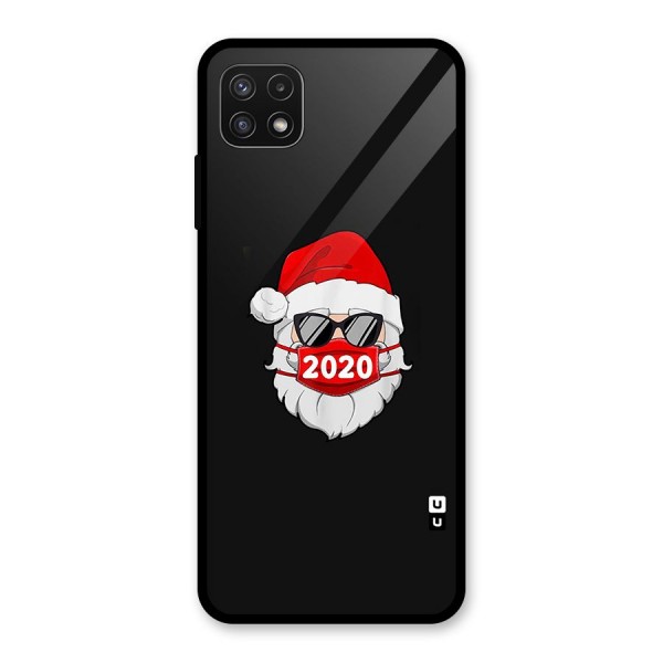 Santa 2020 Glass Back Case for Galaxy A22 5G