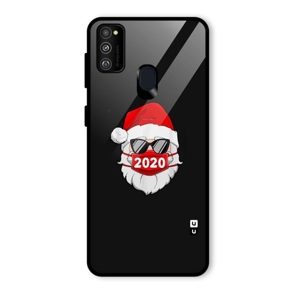 Santa 2020 Glass Back Case for Galaxy M21