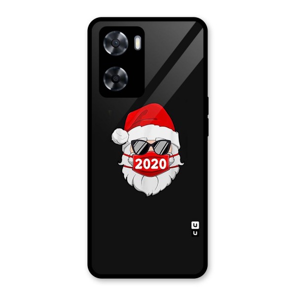 Santa 2020 Glass Back Case for Oppo A57 2022