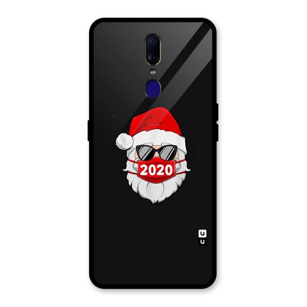 Santa 2020 Glass Back Case for Oppo F11