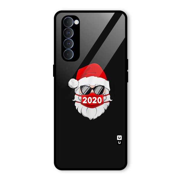 Santa 2020 Glass Back Case for Oppo Reno4 Pro