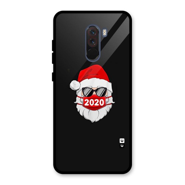 Santa 2020 Glass Back Case for Poco F1