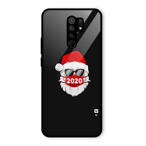 Santa 2020 Glass Back Case for Redmi 9 Prime