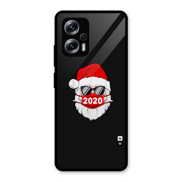 Santa 2020 Glass Back Case for Redmi K50i