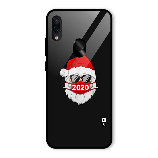 Santa 2020 Glass Back Case for Redmi Note 7