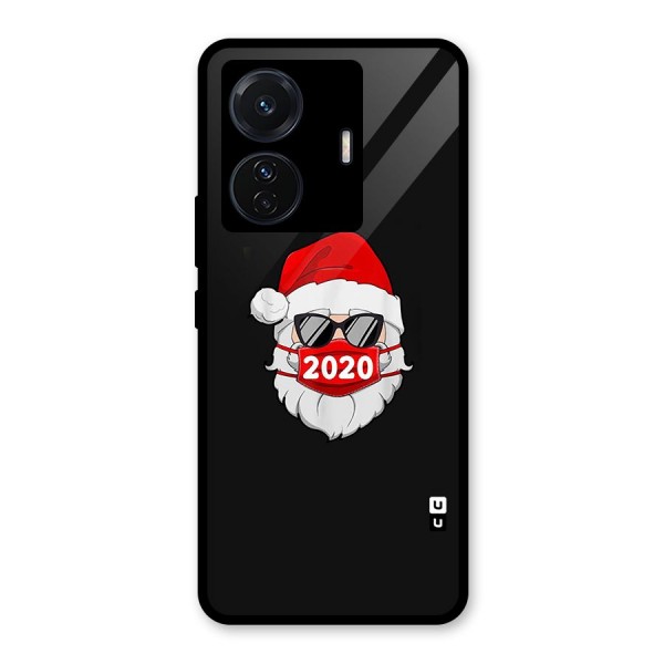 Santa 2020 Glass Back Case for Vivo T1 Pro