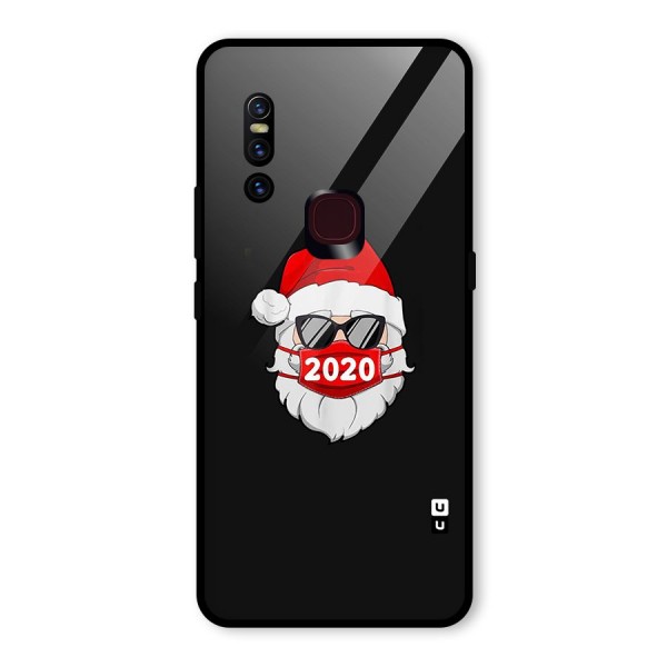 Santa 2020 Glass Back Case for Vivo V15