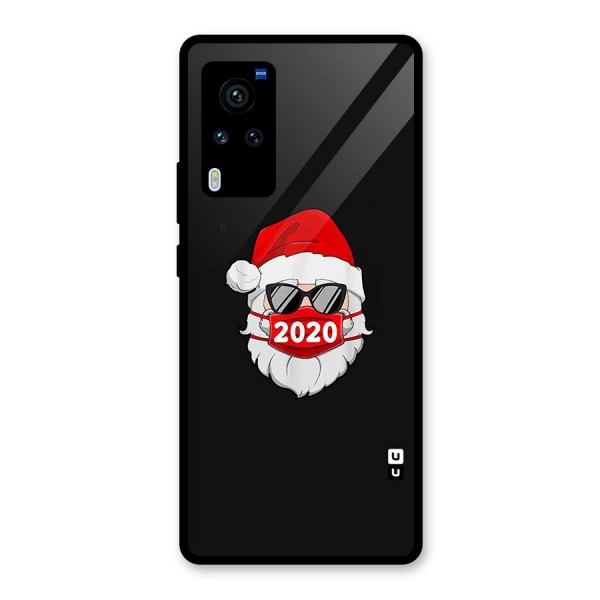 Santa 2020 Glass Back Case for Vivo X60 Pro