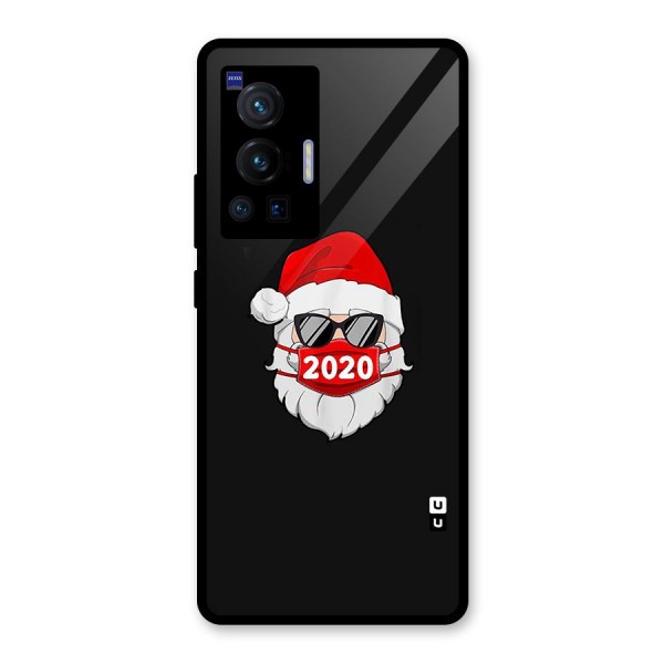 Santa 2020 Glass Back Case for Vivo X70 Pro