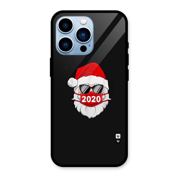 Santa 2020 Glass Back Case for iPhone 13 Pro