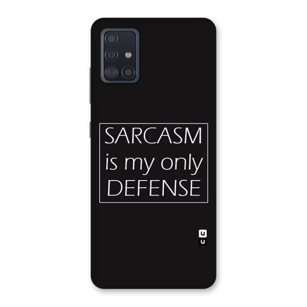 Sarcasm Defence Back Case for Galaxy A51