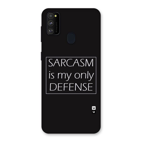 Sarcasm Defence Back Case for Galaxy M21