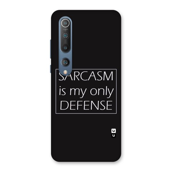 Sarcasm Defence Back Case for Mi 10