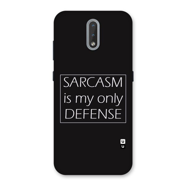 Sarcasm Defence Back Case for Nokia 2.3