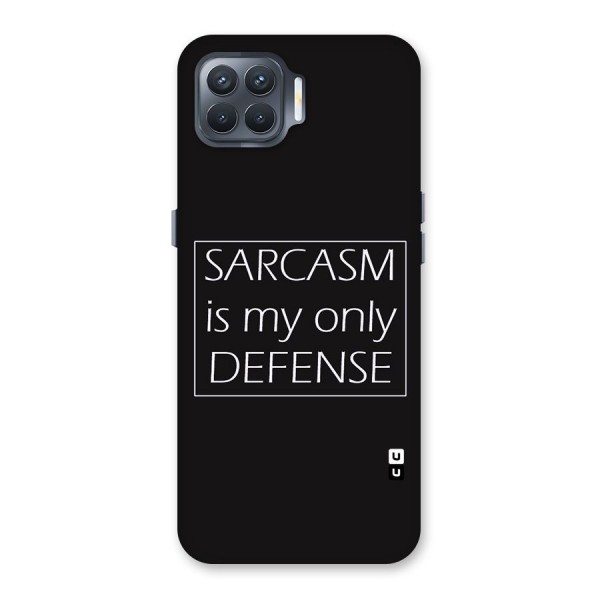 Sarcasm Defence Back Case for Oppo F17 Pro